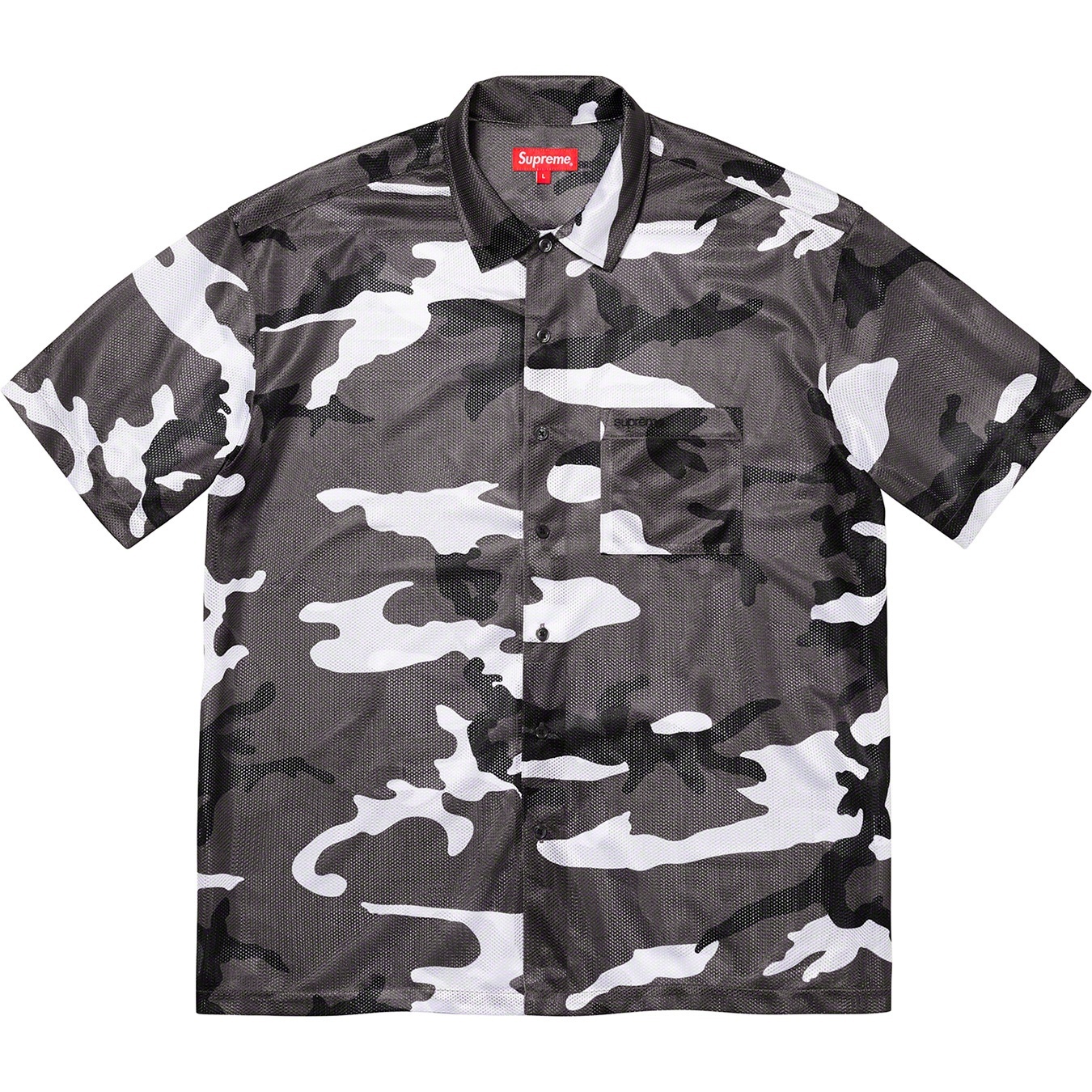 Camo Mesh S/S Shirt view 6